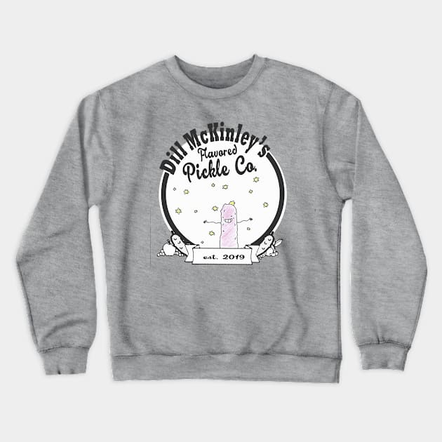 Sweet Razzledazzleberry Pickles Crewneck Sweatshirt by monstress